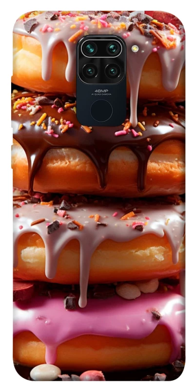 Чохол на Xiaomi Redmi Note 9 / Redmi 10X Пончики фото 1 з 1
