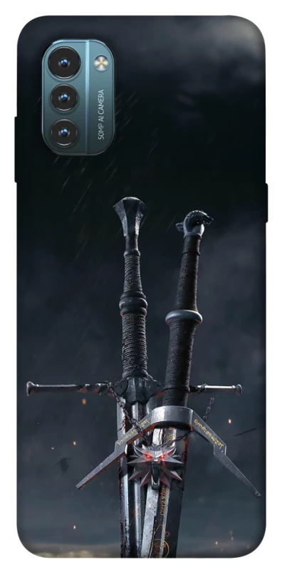 Чохол на Nokia G21 Мечі Ведьмака фото 1 з 1