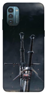 Чохол на Nokia G21 Мечі Ведьмака фото 1 з 1