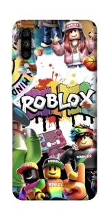 Чохол на ZTE Blade A7s (2019) Roblox Characters Collage фото 1 з 1