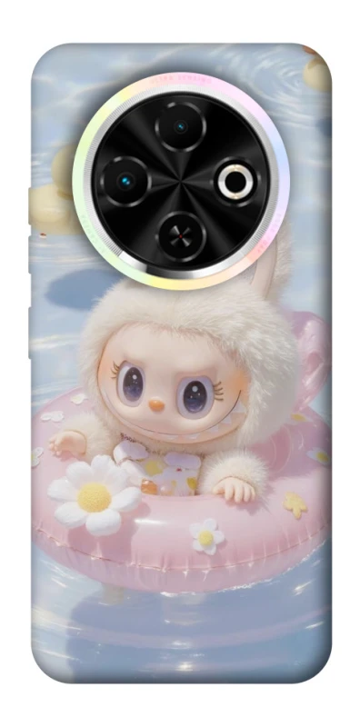 Чохол на TECNO Spark 30C Labubu swimming фото 1 з 1