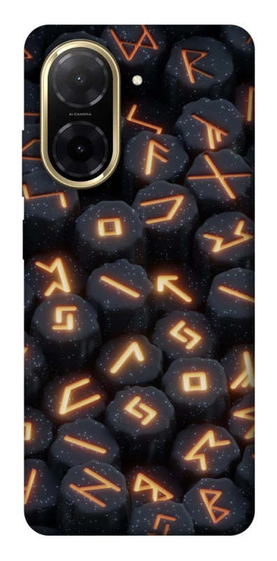 Чехол на Xiaomi Redmi A5 (Europe version) Огненые руны фото 1 из 1