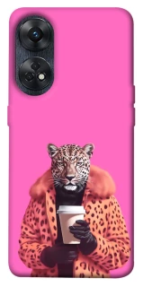 Чохол на Oppo Reno 8T 4G Леопард з кавою фото 1 з 1