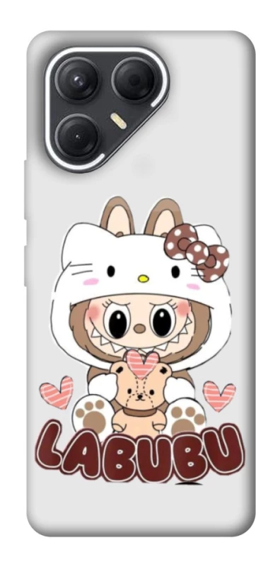 Чехол на TECNO Pova 7 Hello Kitty Labubu фото 1 из 1