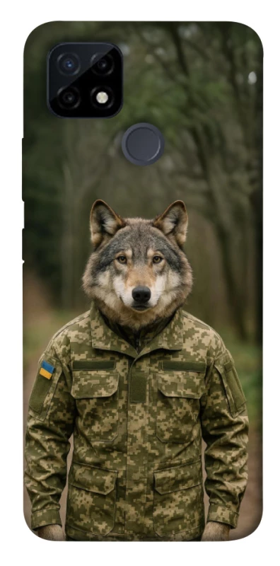 Чохол на Realme C21Y Вовк захисник фото 1 з 1