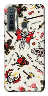 Чехол на TECNO Camon 17 Stranger Things ver.2 фото 1 из 1