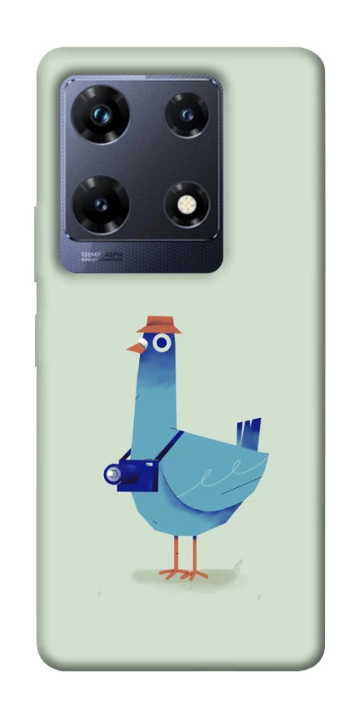 Чохол на Infinix Note 30 Pro Голуб-детектив фото 1 з 1