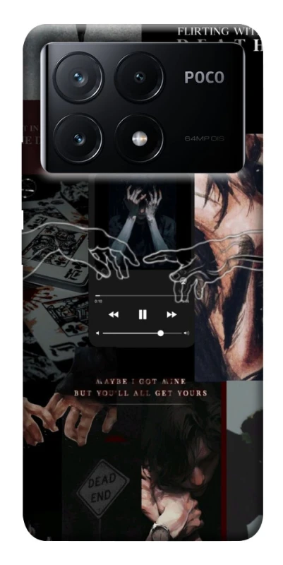 Чехол на Xiaomi Poco X6 Flirt collage фото 1 из 1