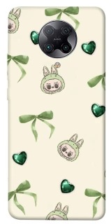 Чохол на Xiaomi Redmi K30 Pro / Poco F2 Pro Labubu Green Heart фото 1 з 1