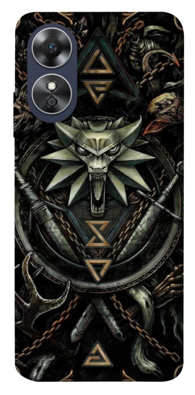 Чехол на Oppo A17 Ведьмак фото 1 из 1