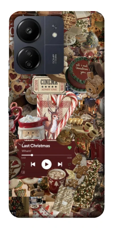 Чохол на Xiaomi Redmi 13C Christmas spirit ver.4 фото 1 з 1