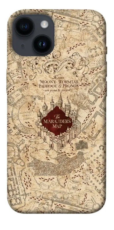 Чохол на Apple iPhone 14 (6.1") Marauders map фото 1 з 1