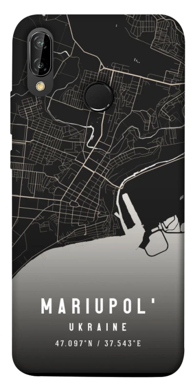 Чехол на Huawei P20 Lite Mariupol map фото 1 из 1