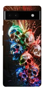 Чохол на Google Pixel 6a Skulls фото 1 з 1