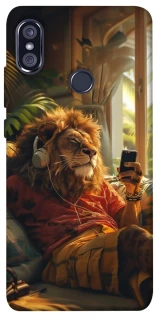 Чохол на Xiaomi Redmi Note 5 Pro / Note 5 (AI Dual Camera) Лев v2 фото 1 з 1