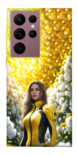 Чехол на Samsung Galaxy S22 Ultra Cyber space girl ver.2 фото 1 из 1