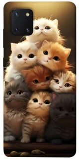 Чехол на Samsung Galaxy Note 10 Lite (A81) Чехол Kittie Love v2 фото 1 из 1