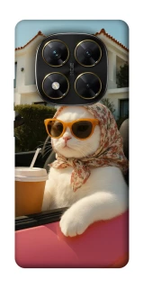 Чехол на Xiaomi Poco X7 Stylish Cat Cruise фото 1 из 1