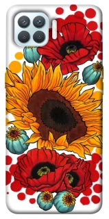 Чохол на Oppo F17 Pro Соняшники та маки фото 1 з 1