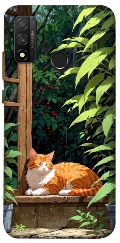 Чохол на Huawei P Smart (2020) red cat фото 1 з 1