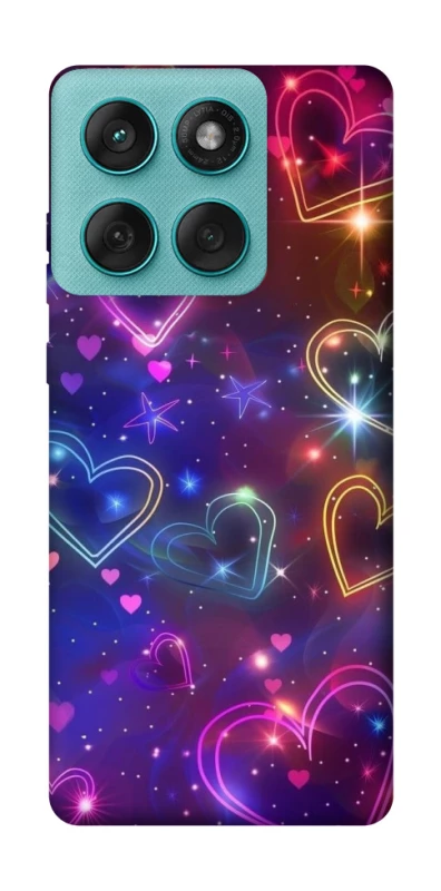 Чохол на Motorola Edge 60 Fusion Drawn hearts фото 1 з 1