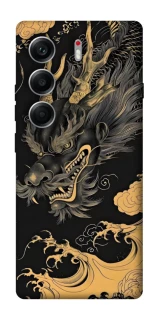 Чохол на Tecno Camon 40 gold dragon фото 1 з 1