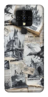Чохол на TECNO Camon 16 SE The Hogwarts фото 1 з 1