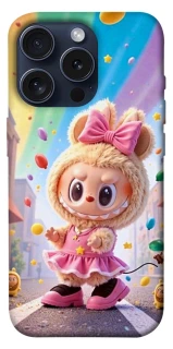 Чохол на Apple iPhone 15 Pro (6.1") Labubu rainbow фото 1 з 1