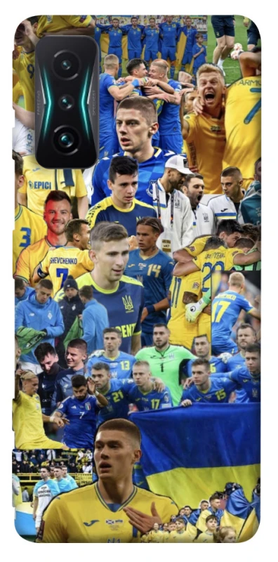 Чохол на Xiaomi Redmi K50 Gaming UA-Football ver.6 фото 1 з 1