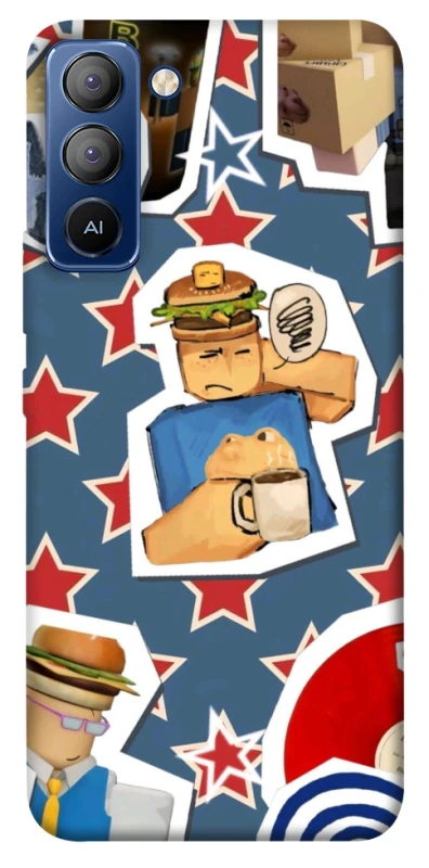 Чохол на TECNO Pop 5 LTE Roblox v2 фото 1 з 1