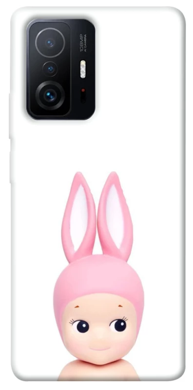 Чохол на Xiaomi 11T / 11T Pro Minimal Bunny Peek фото 1 з 1