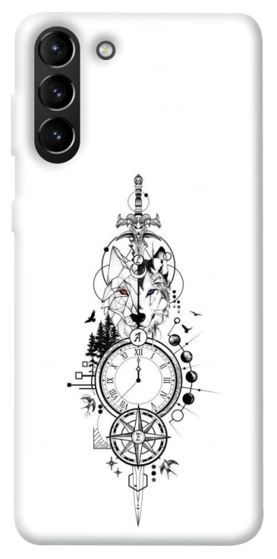 Чехол на Samsung Galaxy S21+ Tattoo ver.8 фото 1 из 1