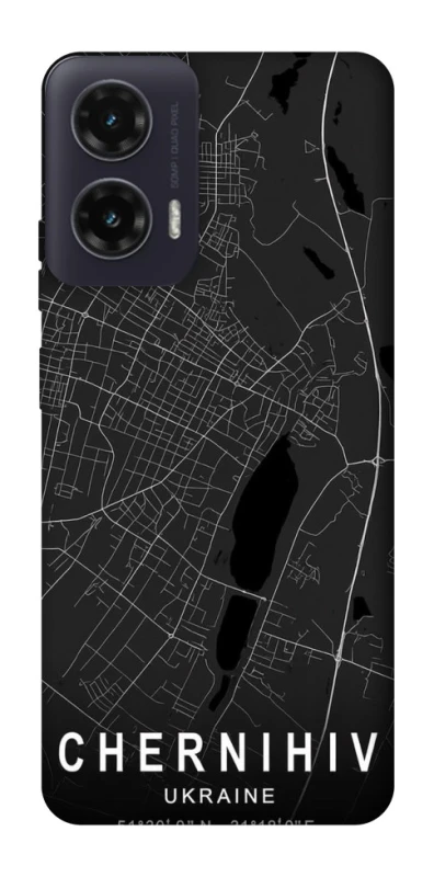 Чохол на Motorola Moto G35 Chernihiv map фото 1 з 1