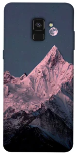 Чехол на Samsung A530 Galaxy A8 (2018) Pink mountain фото 1 из 1