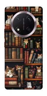 Чохол на Honor X9c Cats & Books фото 1 з 1