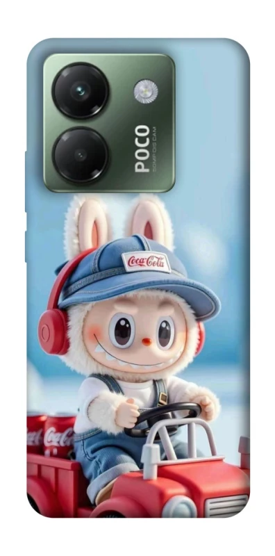 Чохол на Xiaomi Poco M7 pro 5G Labubu in the car фото 1 з 1