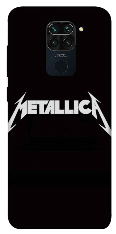 Чохол на Xiaomi Redmi Note 9 / Redmi 10X Metallica logo фото 1 з 1
