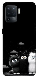 Чехол на Oppo Reno 5 Lite Three Cats фото 1 из 1