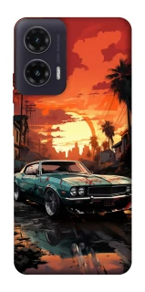 Чохол на Motorola Moto G35 Car at sunset фото 1 з 1