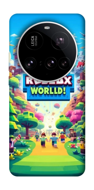 Чохол на Xiaomi 15 Ultra Roblox World фото 1 з 1