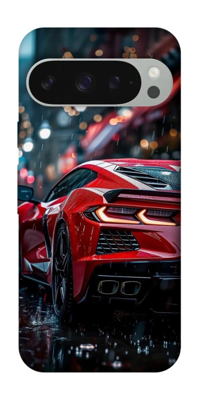Чехол на Google Pixel 10 Pro XL Red sports car фото 1 из 1
