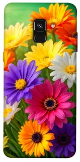 Чехол на Samsung A530 Galaxy A8 (2018) Flowers v32 фото 1 из 1