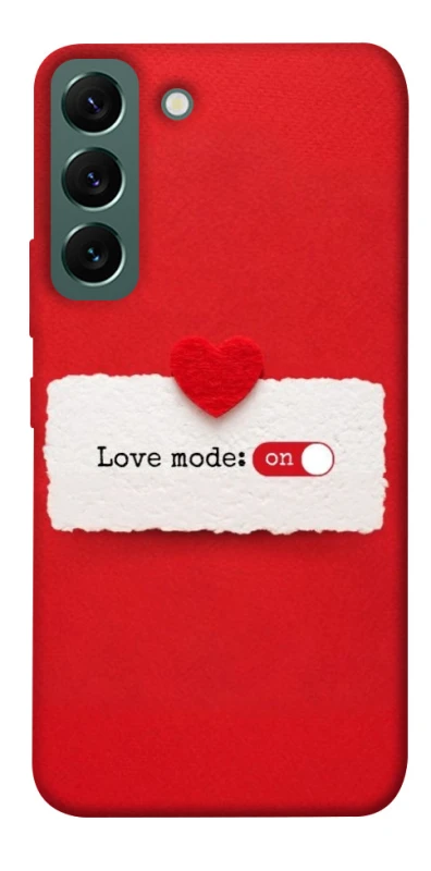 Чохол на Samsung Galaxy S22 Love Mode ON фото 1 з 1