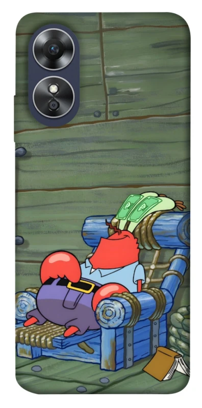 Чохол на Oppo A17 Mr.Krabs фото 1 з 1
