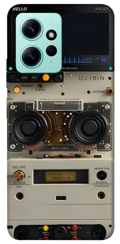 Чехол на Xiaomi Redmi Note 12 4G Audio panel фото 1 из 1