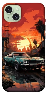 Чохол на Apple iPhone 15 Plus (6.7") Car at sunset фото 1 з 1