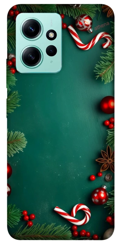 Чехол на Xiaomi Redmi Note 12 4G Новогодний v35 фото 1 из 1