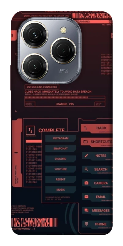 Чохол на TECNO Spark 20 Pro Attention фото 1 з 1