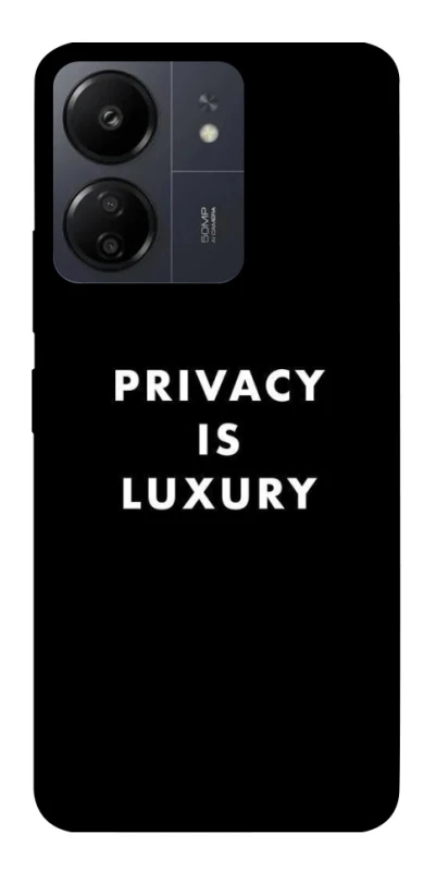 Чехол на Xiaomi Poco C65 Privacy is luxury фото 1 из 1
