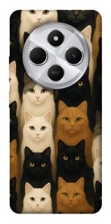 Чохол на Xiaomi Redmi 14C / Poco C75 Colorful Cat Collage фото 1 Чохол на Xiaomi Redmi 14C / Poco C75 Colorful Cat Collage фото 1 з 1